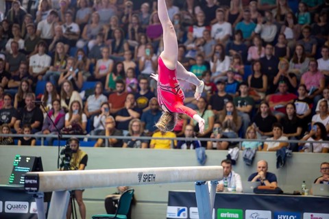 Olympic qualification in apparatus gymnastics in Rüsselsheim