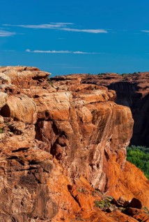 Rock formation in Chelly Canyon National Park, Arizona, USA
