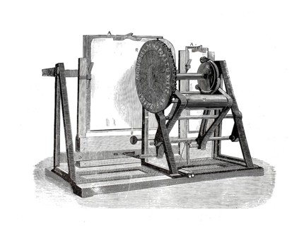 Type print telegraph, also known as a pointer telegraph or formerly a print telegraph, from the