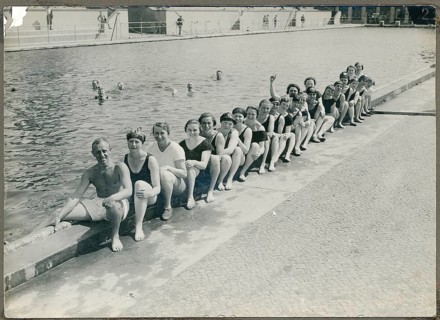 German Stadium, Schwimmstadion, Berlin Grunewald, German University of Physical Exercises, female