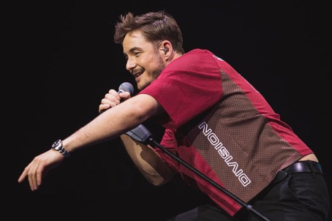 Tim Peters at the Schlagernacht des Jahres live on Das Original Tour in the Berlin Uber Arena on 16