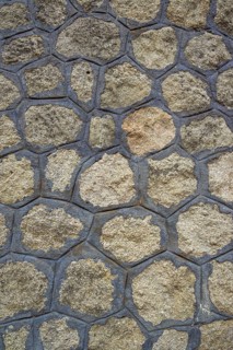 Background, Stone wall in Amantea, Calabria, Italy