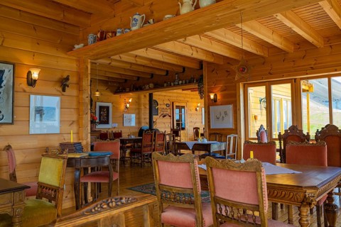 Antique Cafe Margret, interior, Breiddalsvik, South Iceland