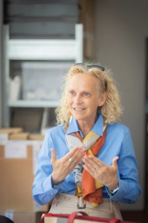 As part of her theme day Artificial Intelligence Made in Saxony - Experience Innovation Up Close on