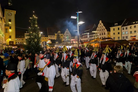 Mountain parade in freiberg