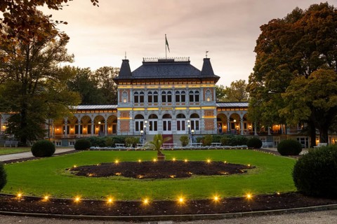 The Saxon State Spa Bad Elster has installed an impressive lighting system. A fascinating world of