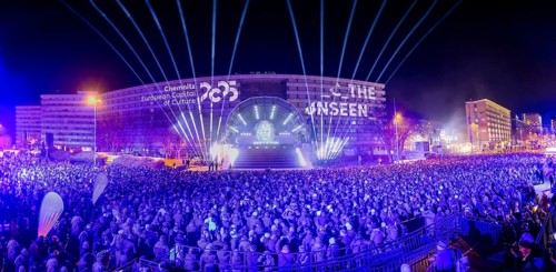 Opening party for the European Capital of Culture, with 80, 000 guests and several stages,