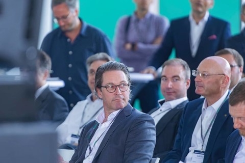 Presentation of the first fuel cell lorry from FES GmbH Fahrzeug-Entwicklung Sachsen. FES GmbH has