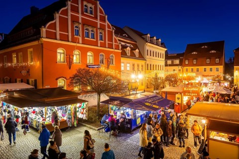 Pulsnitz is known as Saxony's gingerbread town. Since 2003, a gingerbread market has been taking