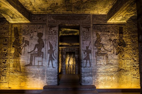 Abu Simbel Temple, Temple of Nefertari, UNESCO World Heritage Site, Luxor, Egypt