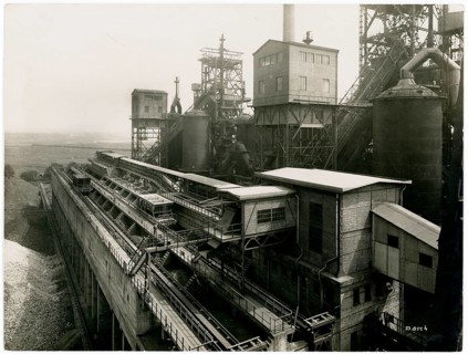 Krupp, blast furnace plant, Essen-Borbeck, Ruhr region, industry, large industrial plant with blast