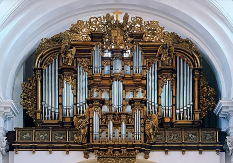 St. Salvator Cathedral in Fulda, officially High Cathedral in Fulda or Fulda Cathedral, interior