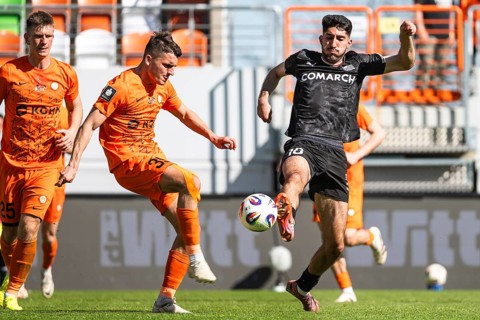 LUBIN, POLAND - MAY 3, 2026: Football match polish top league Ekstraklasa between KGHM Zaglebie