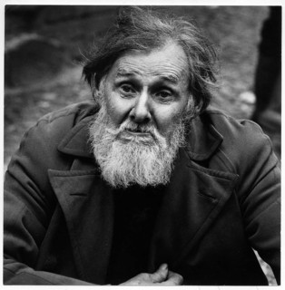 Friedrich Schröder-Sonnenstern, painter, portrait, 1892-1982, Berlin, An elderly man with a beard