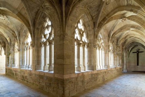 Villefranche de Rouergue. City of Art and History. The Chartreuse Saint Sauveur. The small cloister