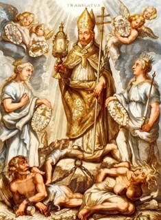 Saint Norbert of Xanten, c. 1080 — 1134, preaching against the Heresy of Tanchelm of Antwerp, early