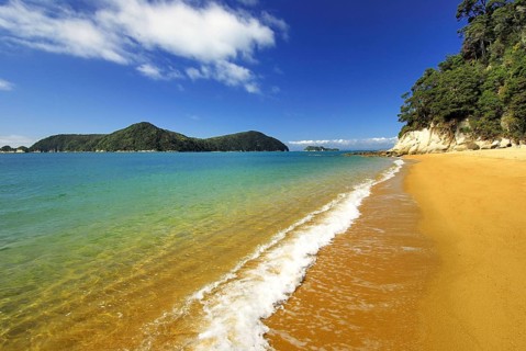 Abel Tasman National Park, Tasman Sea, Nelson Region, South Island New Zealand