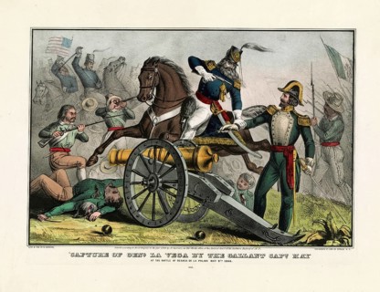 Capture of Mexican General Rómulo Díaz de la Vega by US Captain Charles A. May during the Battle of