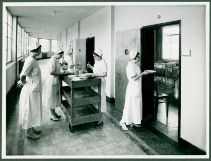 Maternite´ Reine Astrid, Charleroi, Berlien, maternity hospital, clinic, new building, Modernist