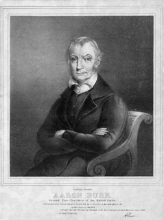 Aaron Burr (born on 6 February 1756 in Newark, New Jersey, died on 14 September 1836 in Port