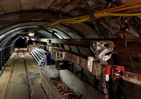 Demonstration mine, German Mining Museum, DBM, Bochum, Ruhr area, North Rhine-Westphalia, Germany