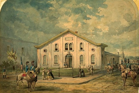 Armoury of the First City Troop, the armoury of the First Troop, Philadelphia City Cavalry. This