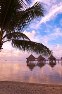 French Polynesia, Hua Hin, Rangiroa Sunset, Kia Ora Resort, Rangiroa