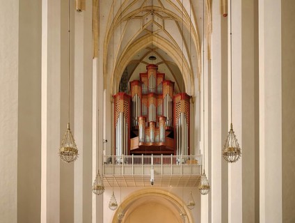 Interior view, organ, west gallery, Church of Our Lady, Cathedral of Our Lady, Munich Cathedral,