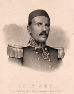 Amin Bey, also spelled Emin Bey, who is regarded as the first official Turkish envoy of the Sultan