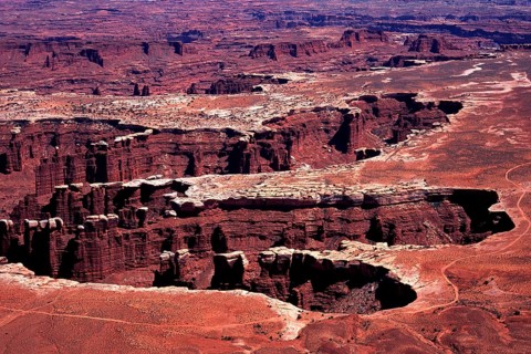 White Rim Trail, Utah, USA, Canyon, Canyonlands National Park