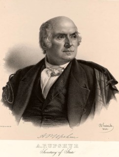 Abel Parker Upshur (born 17 June 1790 in Northampton County, Virginia, died 28 February 1844 on the