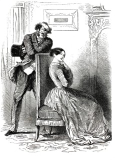 A historical French caricature entitled *Après le carrousel*, drawn by the artist Henri Valentin
