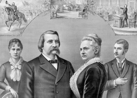 General John Alexander Logan (1826–1886), a well-known US general of the American Civil War and