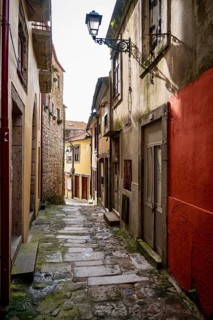 Alley in Porto, Portugal