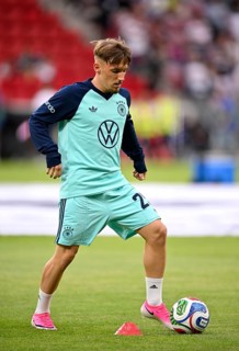 Warm-up training Lennart Kart GER (25) International football match, Germany, MEWA Arena Mainz,