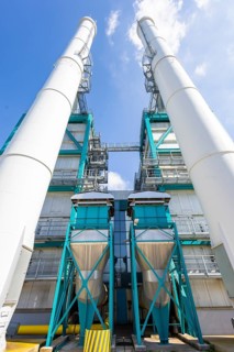 Innovationskraftwerk Dresden-Reick, large heat pump, Dresden, Saxony, Germany