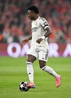 Vinicius Junior Real Madrid (07) Action on the ball Football UEFA Champions League CL Allianz