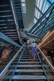 Staircase from the Museum Documentation Center, Documentation Center Reichsparteitagsgelände,