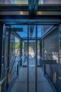 Entrance to the museum from the Documentation Center, Documentation Center Reichsparteitagsgelände,