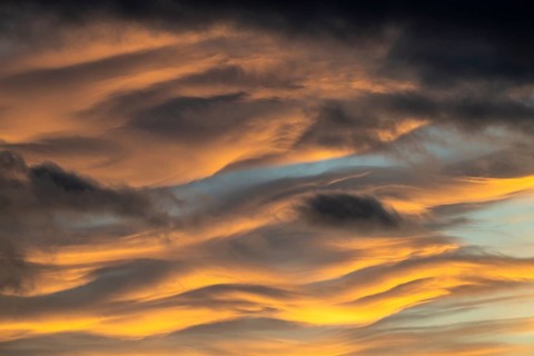 Evening cloud atmosphere, Alvdal, Hedmark, Innlandet, Norway, April 2026