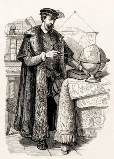 Abraham Ortelius, 1527 – 1598, Flemish scholar, cartographer, geographer and cosmographer,