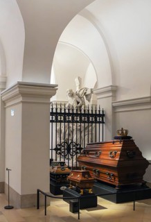 The crypt of the Hohenzollern in Berlin Cathedral, one of the most important princely burial sites