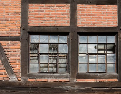 Old broken window, Germany