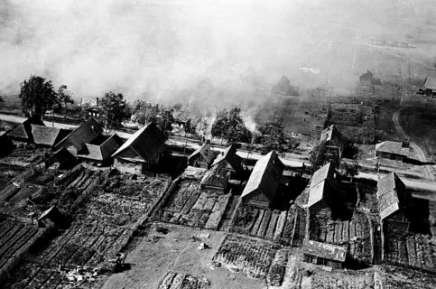 Historische Luftaufnahme Im Herbst 1942 flog die deutsche Luftwaffe umfangreiche Angriffe auf die