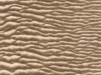 Sand patterns in the Namib Desert. Aerial view. Drone shot. Skeleton Coast, Namibia