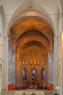 Choir room Braunschweig Cathedral Germany