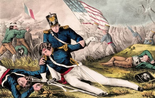 Colonel Pierce M. Butler from the Palmetto Regiment from South Carolina during the Battle of