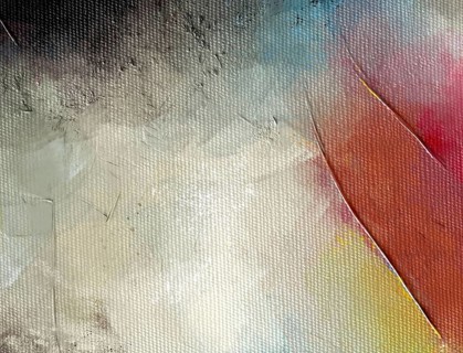 Abstract oil fragment featuring white, blue, and pink textures