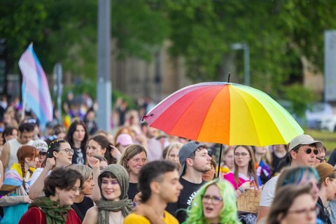 The CSD Dresden e.V sees itself as a mouthpiece for lesbians, gays, bi- and trans-identity people