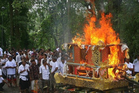 Cremation in Bali